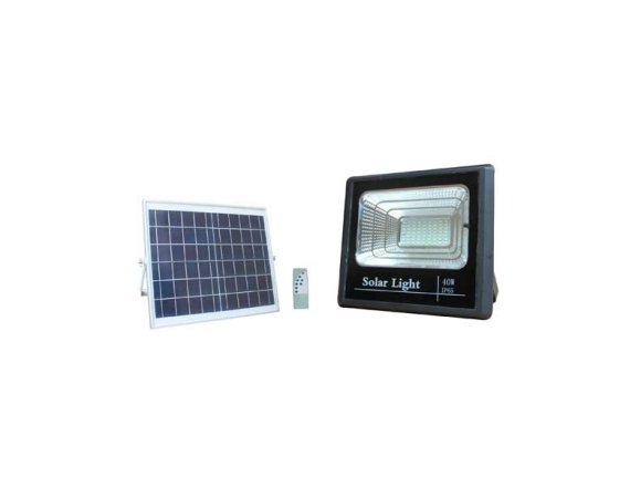 Proiector LED 40W SMD cu Panou Solar PR-40WSL
